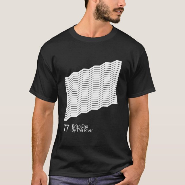 Brian Eno — durch diesen Fluss Classic T-Shirt (Vorderseite)