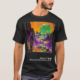 Brian Eno Minimalistisch Graphic Artwork Design T-Shirt
