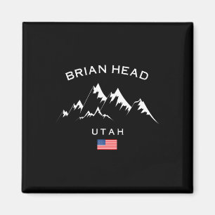 Brian Head Ski Resort Rocky Mountains Skifahren Magnet