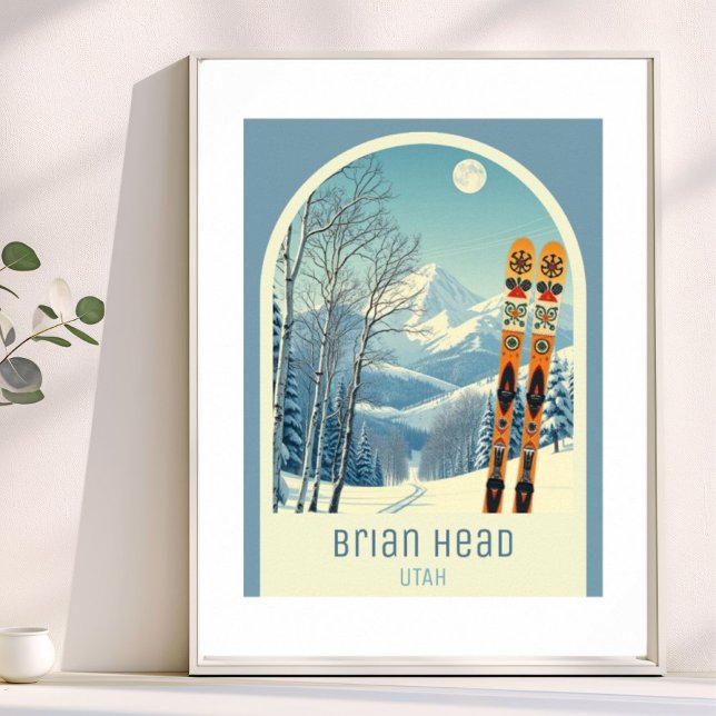 Brian Head Utah ski resort  Poster (Von Creator hochgeladen)