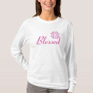 Brian Paul gesegneter weiblicher weißer Hoodie T-Shirt