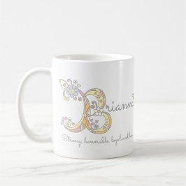 Brianna B dekorativer Name und Bedeutung der Tasse