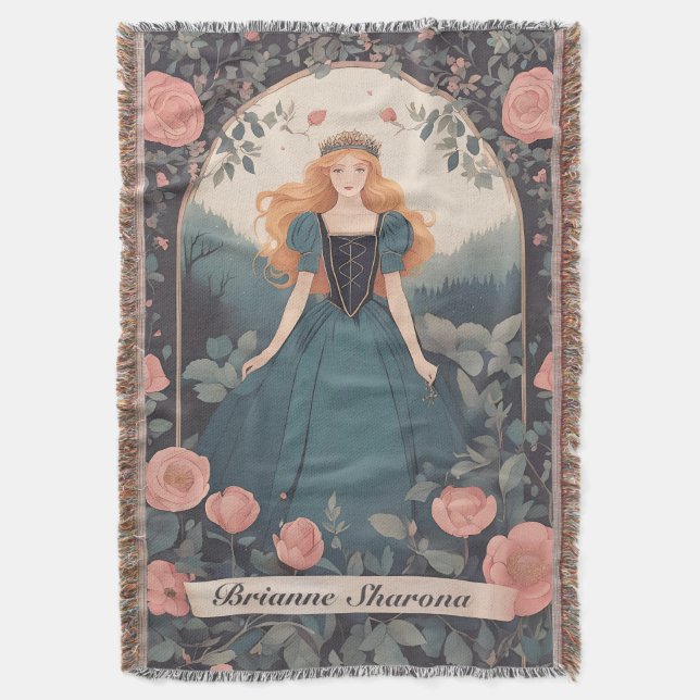 Briar Rose Decke (Vorderseite Vertikal)