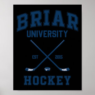 Briar U Hockey Außerhalb des Campus Graham 44 Zwei Poster