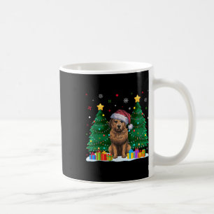 Briard Dog Lovers Weihnachtsmannmütze Ugly Christm Kaffeetasse
