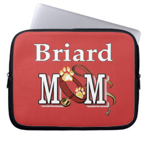 Briard Dog MAMA Laptopschutzhülle