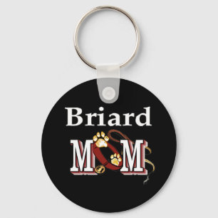 Briard Dog MAMA Schlüsselanhänger
