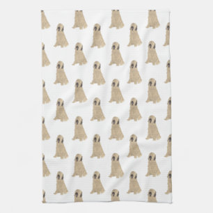 Briard Dog Pattern Geschirrtuch
