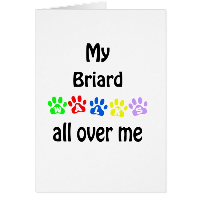 Briard Walks Design (Vorne)