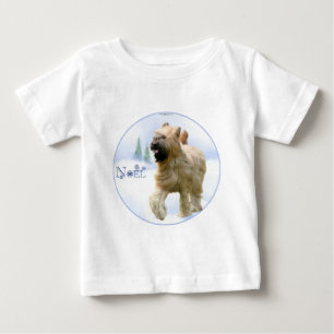 Briard Weihnachten Baby T-shirt