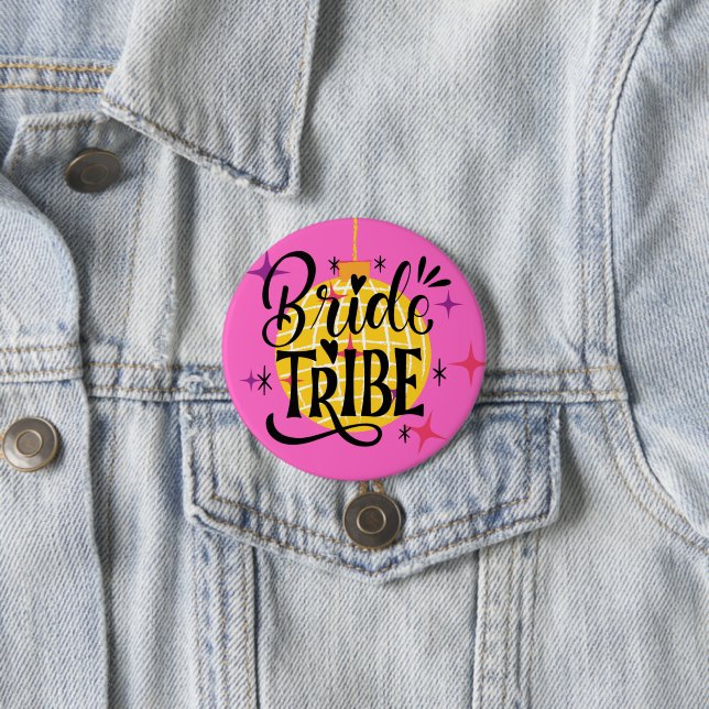 Bribe Tribe Large 3" rund Button (Beispiel)