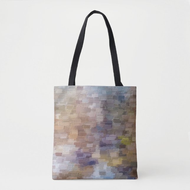 Brick Abstrakt Winter Fall Tasche (Vorderseite)