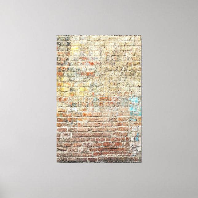 Brick Art Leinwand (Vorderseite)