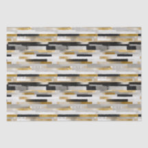 Brick Bond Brushstrokes Geometrisches Muster