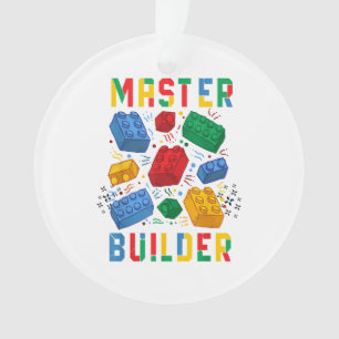 Brick Builder Funny Blocks Gebäude Master Builder Ornament