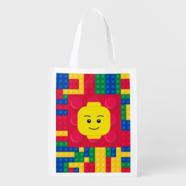 Brick Builder Reusable Bag Wiederverwendbare Einkaufstasche