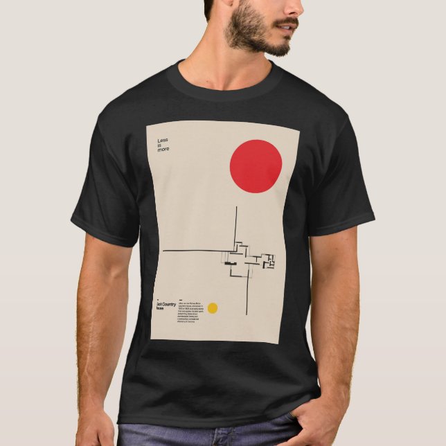 Brick Country House Ludwig Mies van der Rohe T-Shirt (Vorderseite)