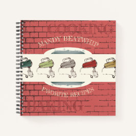 Brick elektrische Beaters Kochbuch Notebook Notizbuch