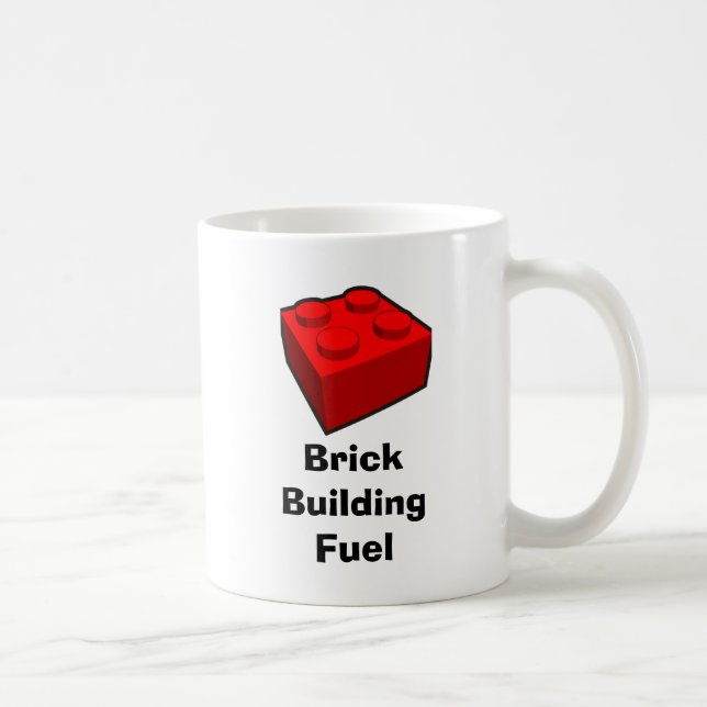 Brick Gebäude Fuel Tasse (Rechts)