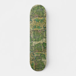 Brick Graffiti New York Skateboard