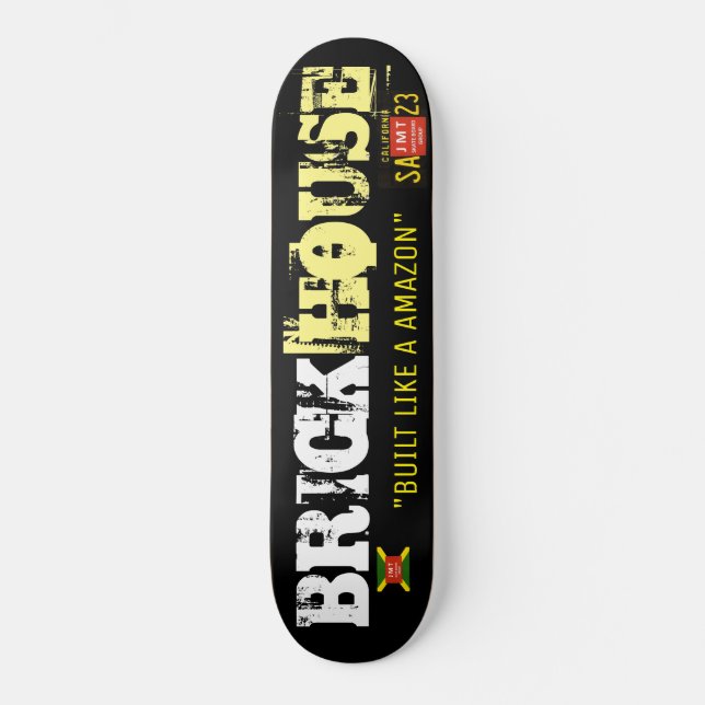 BRICK HOUSE Skateboard (Vorderseite)