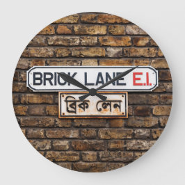 Brick Lane Clock Große Wanduhr
