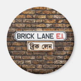 Brick Lane E1 Fridge Magnet