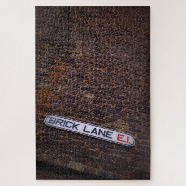 Brick Lane - London Street Sign - 20x30 - 1014 Stk (Vertikal)
