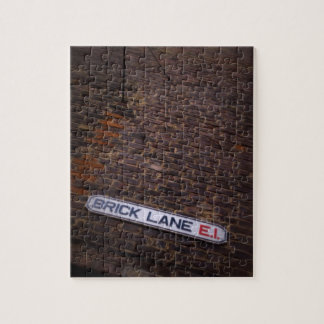 Brick Lane - London - Street Sign - 8x10 - 110 pc
