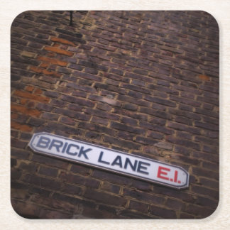 Brick Lane - Street Sign - Untersetzer