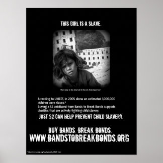 Brick-Maker-Bewusstseinsschild Poster