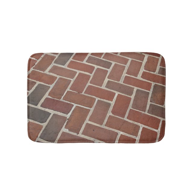 Brick Pattern Badematte (Vorderseite)