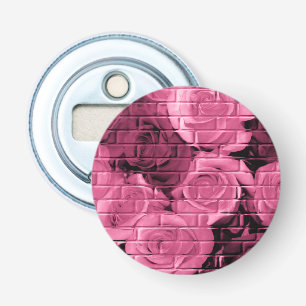 Brick-Rose 10 Pflaumenrunde Flaschenöffner