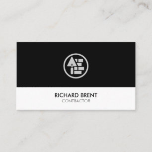 Brick Stone Construction Business Card Visitenkarte