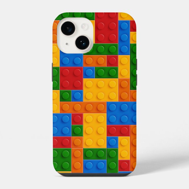 Brick Toy iPhone 14 Hülle (Rückseite)