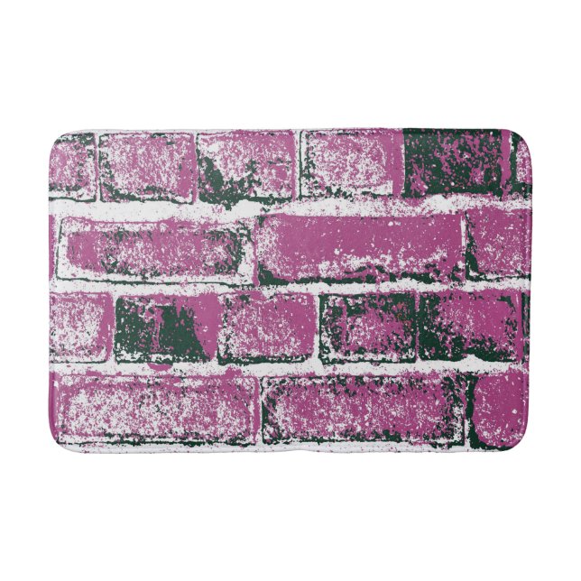 BRICK WALL BADEMATTE (Vorderseite)