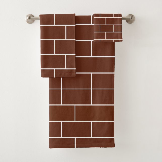 Brick Wall  Badhandtuch Set (Insitu)