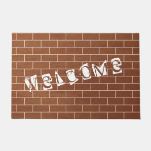 Brick Wall Doormat Fußmatte