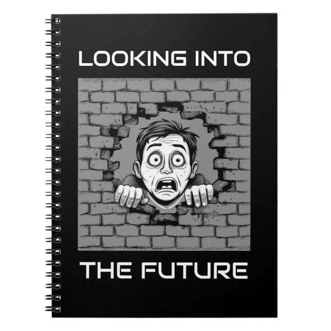 Brick-Wall-Notebook Notizblock (Vorderseite)