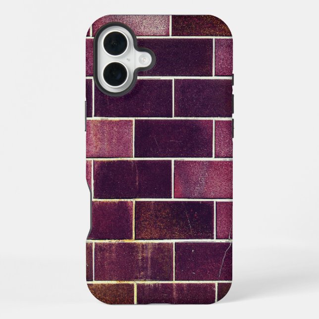 Brick Wall Phone Case iPhone 16 Plus Hülle (Rückseite)