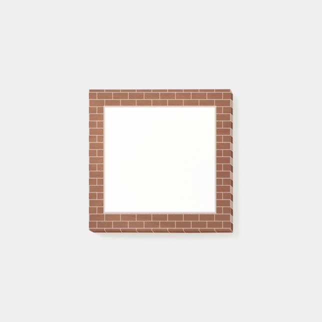 Brick Wall Post-it® Notes Post-it Klebezettel (Vorderseite)