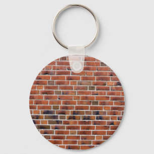 Brick wall with joints schlüsselanhänger