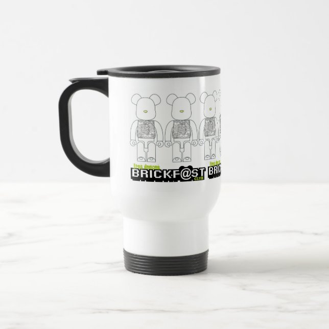 Brickf@st Club Petite Pile Voyage Mug (Gauche)