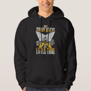 Bricklayer Outfit - so viele Bricks so wenig Zeit Hoodie
