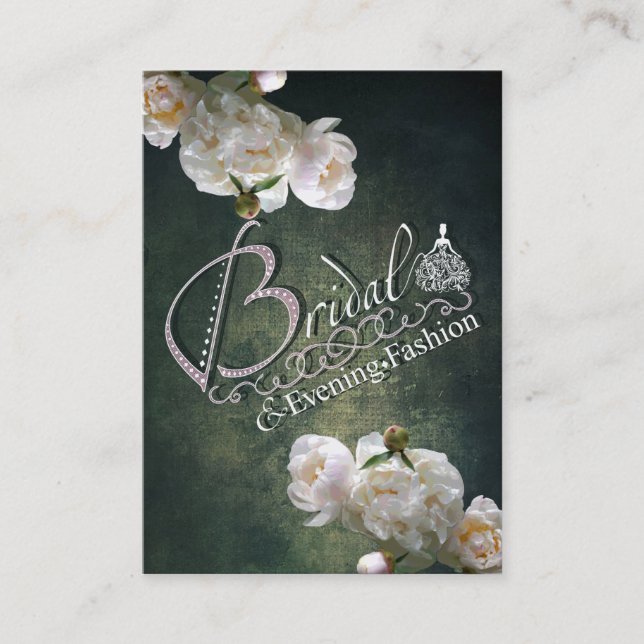 BRIDAL & ABEND FASHION - Visitenkarte (Vorderseite)