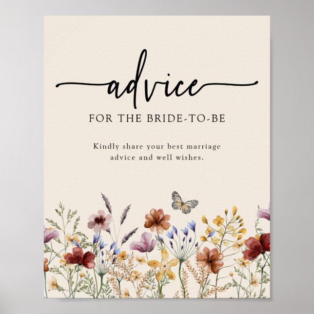 Bridal Advice Poster (Vorne)