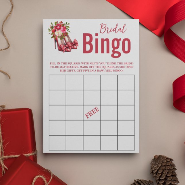Bridal Bingo Christmas Brautparty Game (Von Creator hochgeladen)