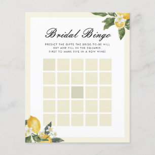 Bridal Bingo Main Squeeze Brautparty Game
