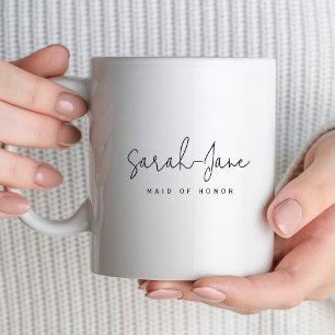 Bridal Black und White Kaffeetasse