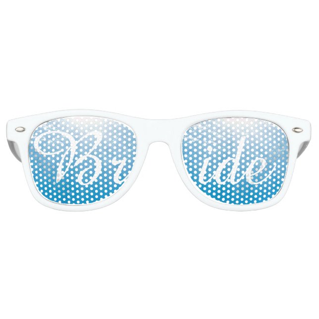 Bridal Bliss Shades: Passen Sie Ihre Seascape an Partybrille (Vorderseite)